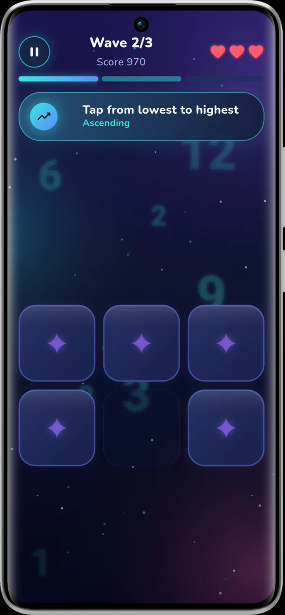 Find the numbers in the right order