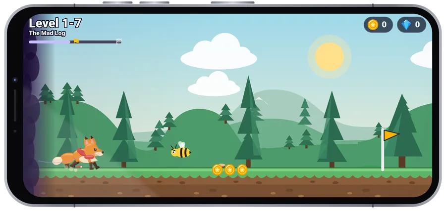 A classic run in the Forest, the Shadow on the left